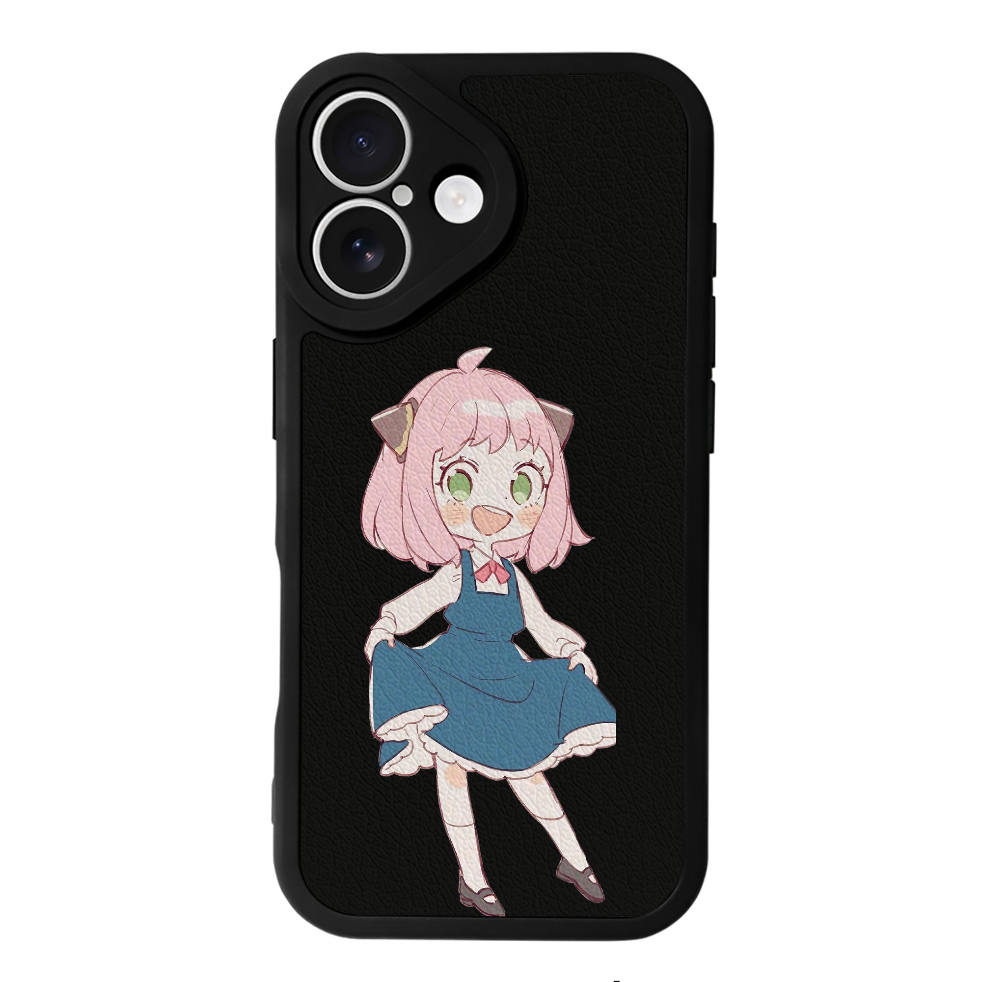 （画像用） SPY×FAMILY间谍家家酒 【iPhone 16シリーズ対応】シリコンスマホケース（レザー調） 材質：シリコン
